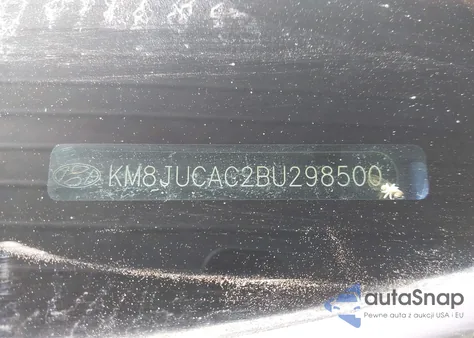 2011 Hyundai Tucson Gls из США, поврежденный, VIN KM8JUCAC2BU298500